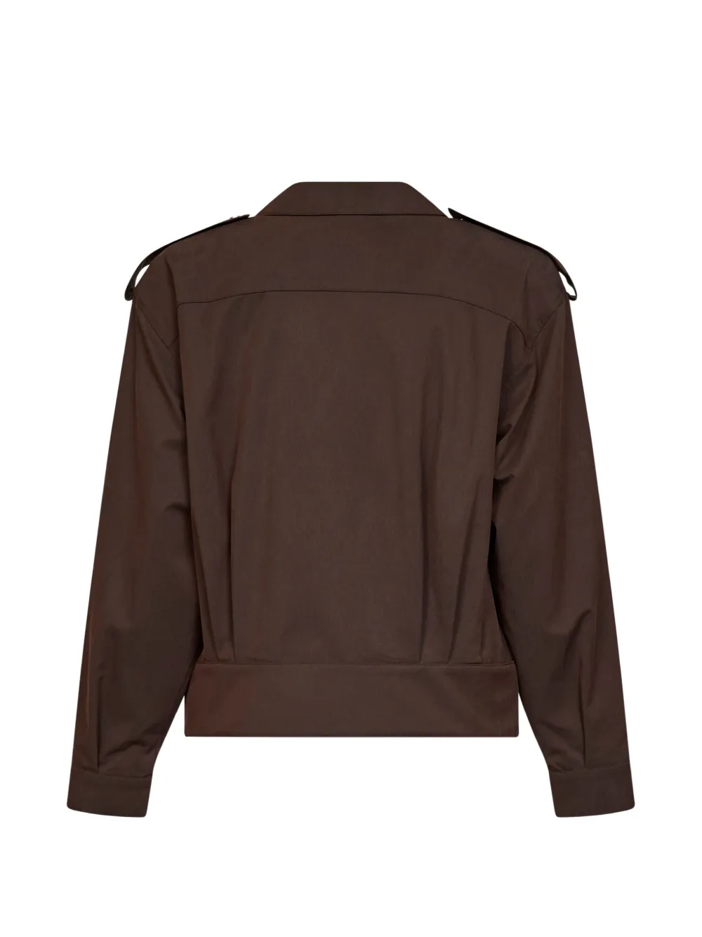 Co Belted Double-breasted Jacket in Brown, view 2