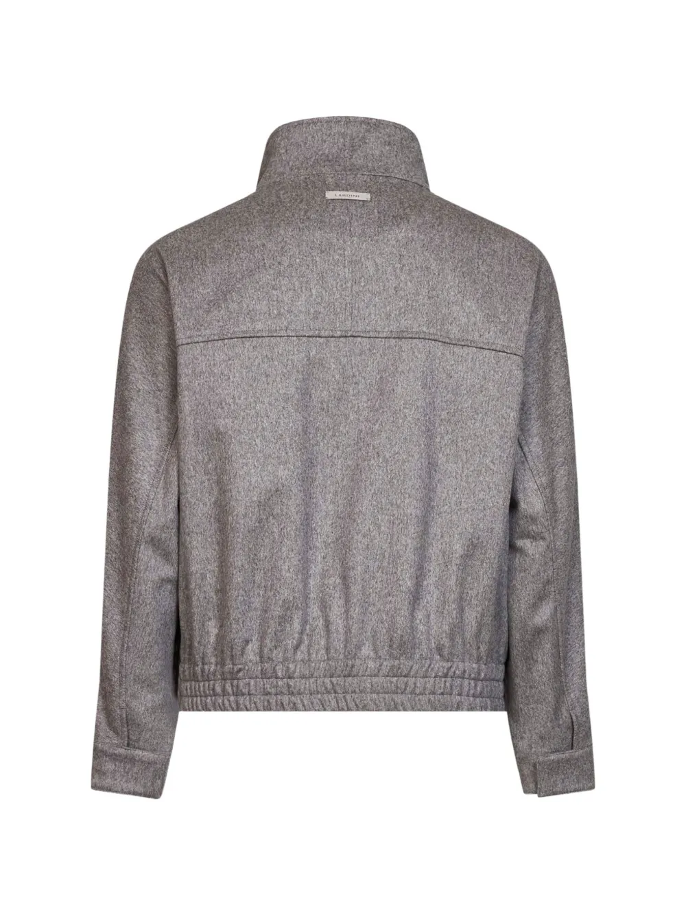 Lardini Jack met elastische afwerking en hoge hals Grijs
