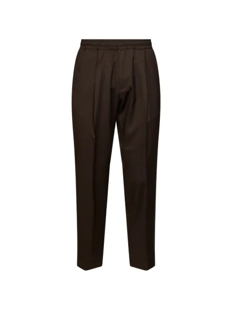D4.0 pantalones tapered con pinzas