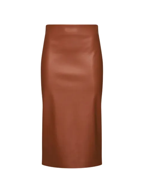 Blanca Vita falda midi con tiro alto