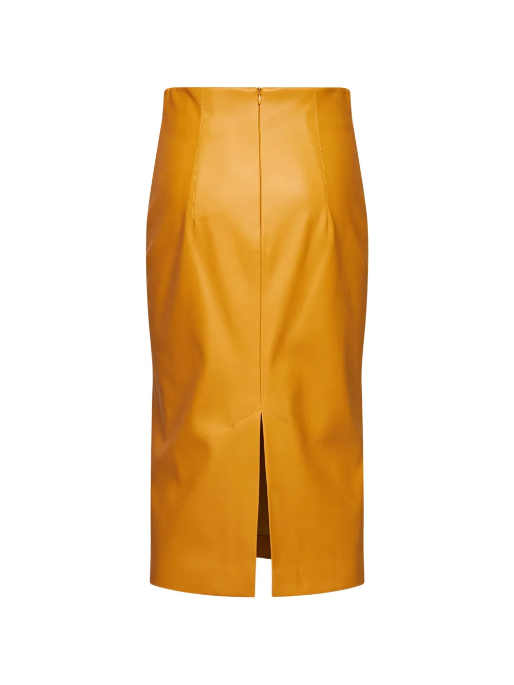 Blanca Vita High-waist midi-kokerrok met split aan de achterkant Geel