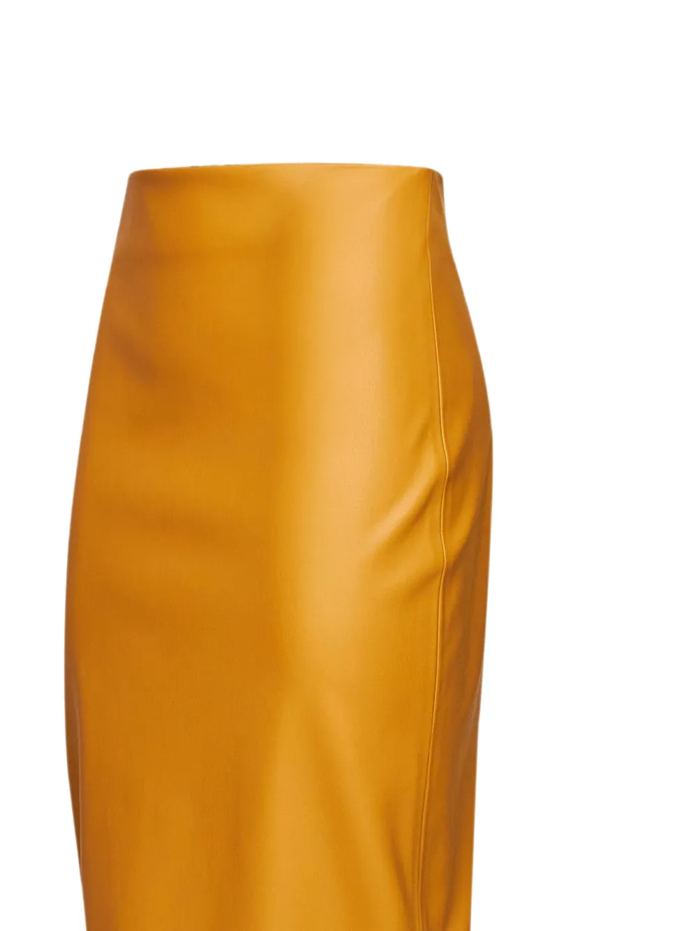 Blanca Vita High-waist midi-kokerrok met split aan de achterkant Geel