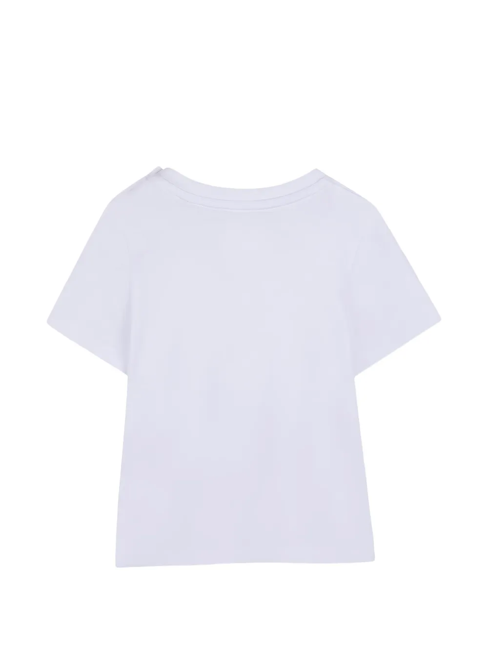 Givenchy Kids T-shirt met geborduurd logo Wit