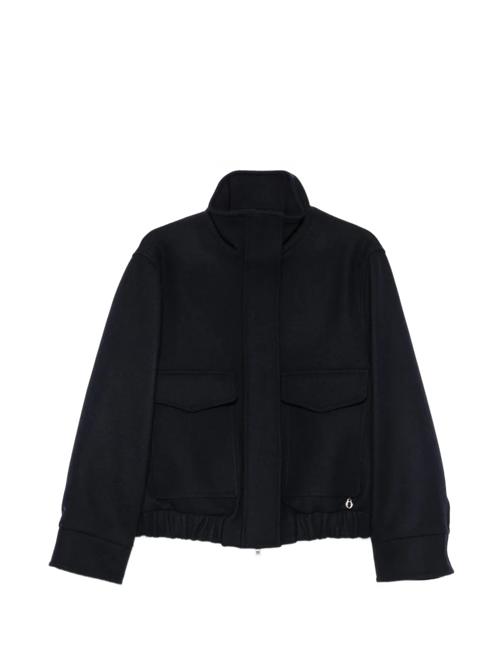 Ottod'Ame elasticated-hem high-neck jacket