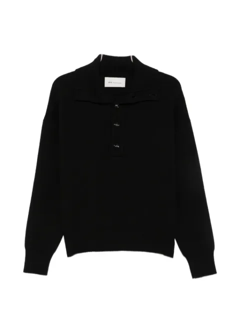 AMI Paris button-up sweater