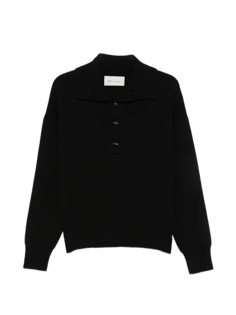 AMI Paris button-up sweater