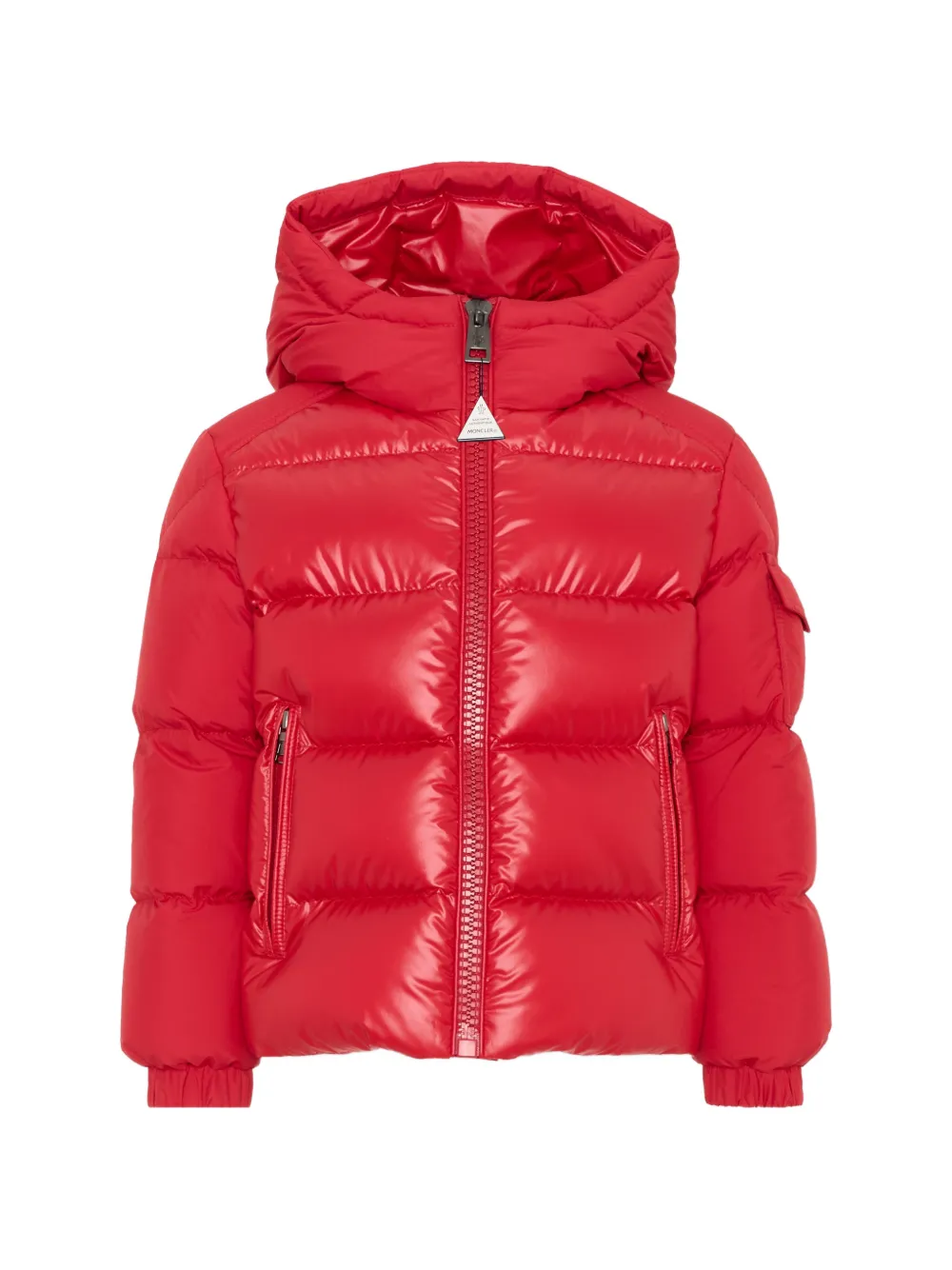 Moncler Enfant doudoune Hyoseris à capuche - Rouge Moncler Enfant doudoune Hyoseris à capuche - Rouge