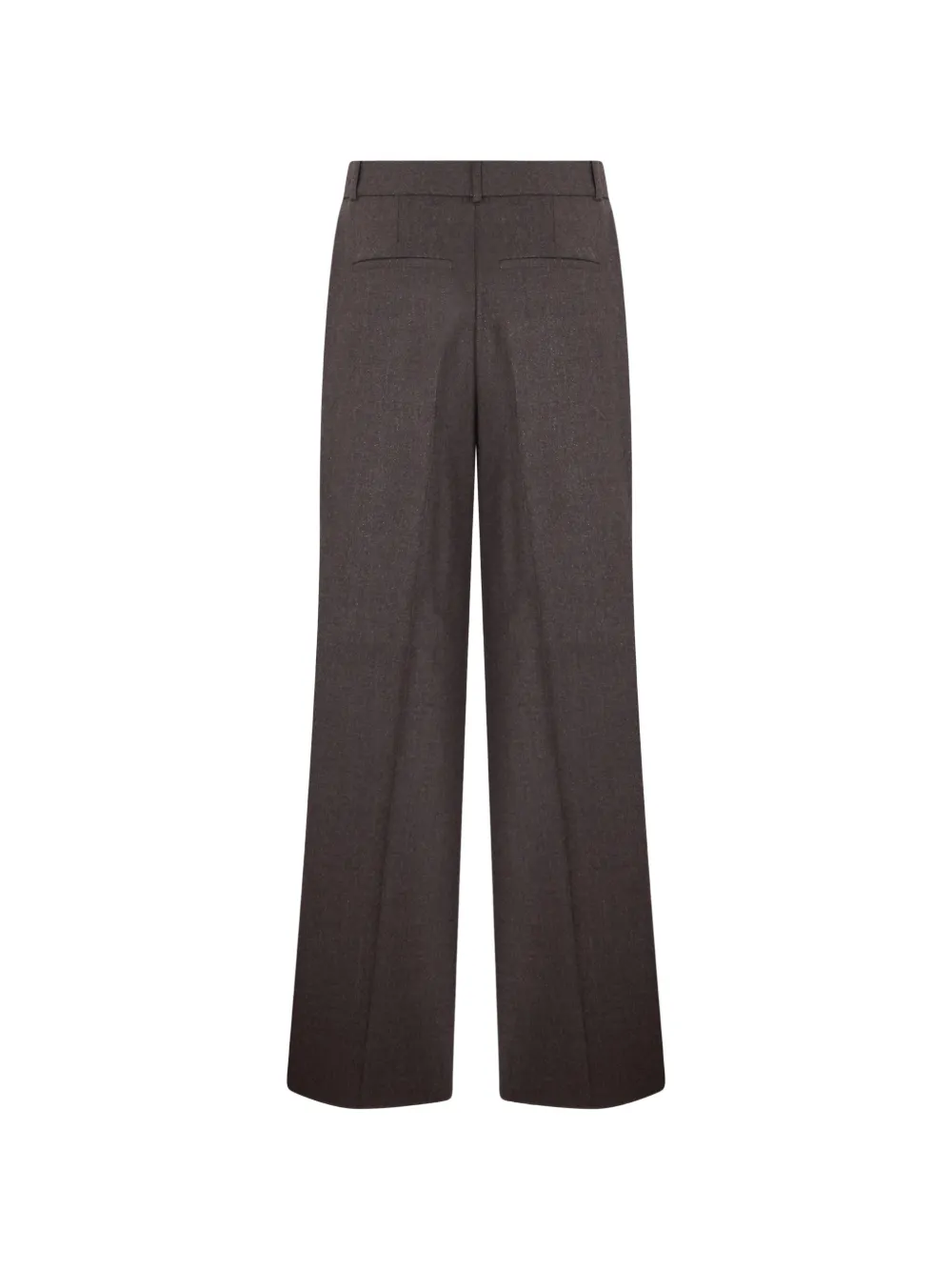 Peserico pressed-crease wide-leg trousers Bruin