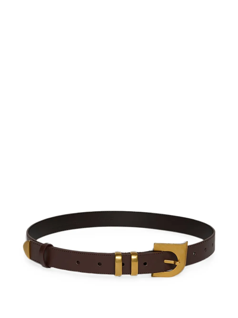 Nanushka Ryker buckle-fastening belt - Marrone