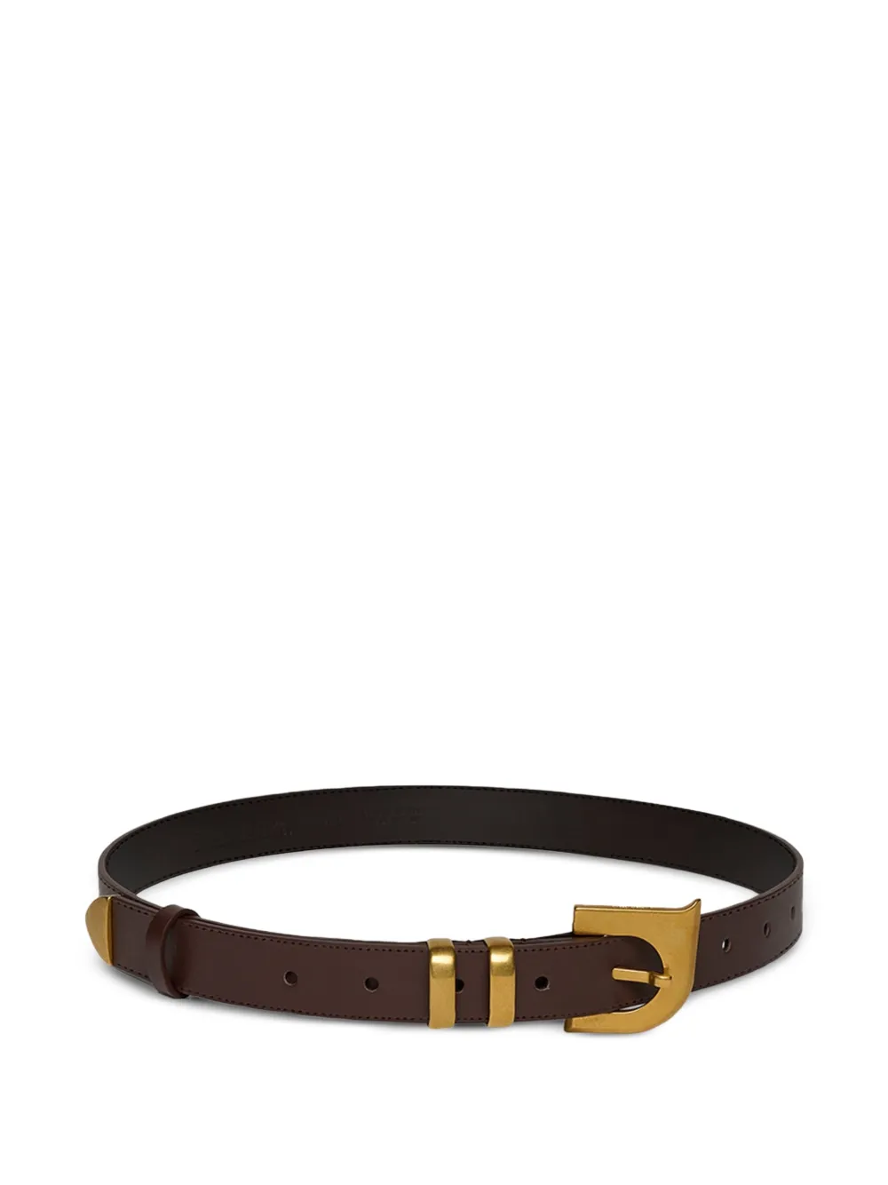 Nanushka Ryker buckle-fastening belt - Marrone