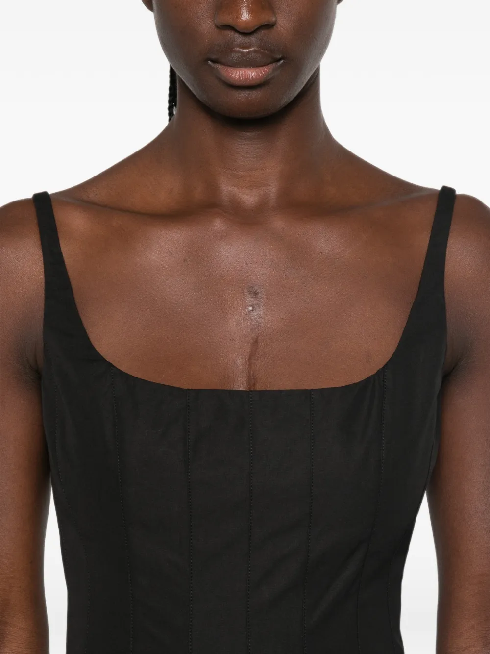 Jacquemus The Agave mini-jurk Zwart