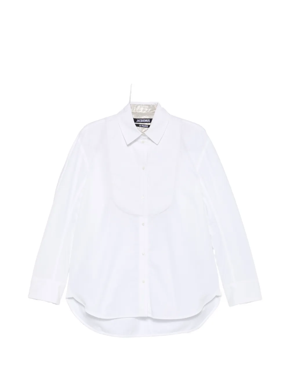 Jacquemus Le Palmier oversized shirt - Weiß