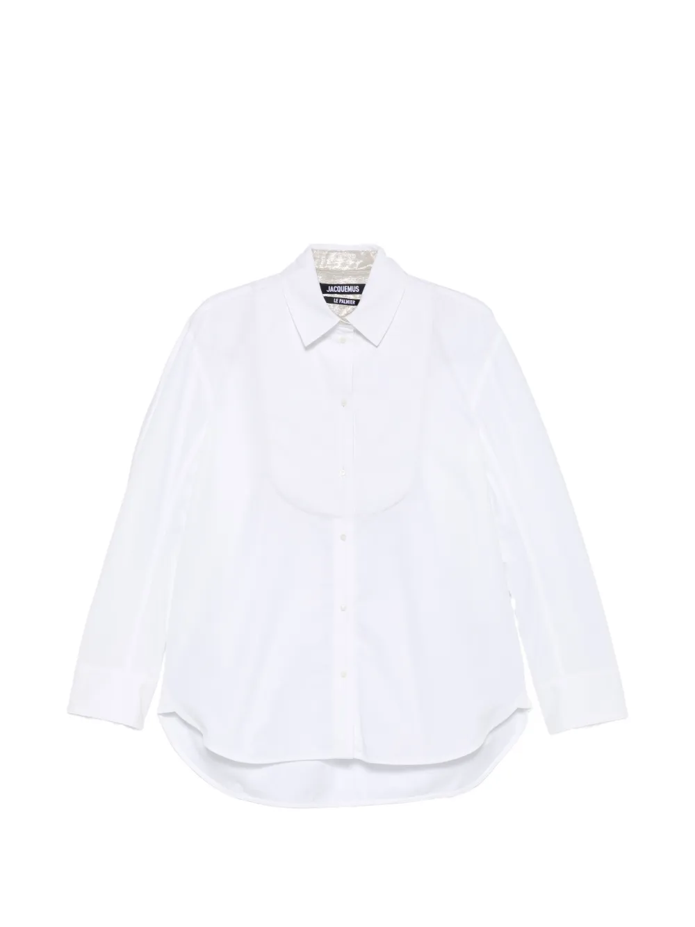Jacquemus Le Palmier oversized shirt - Bianco