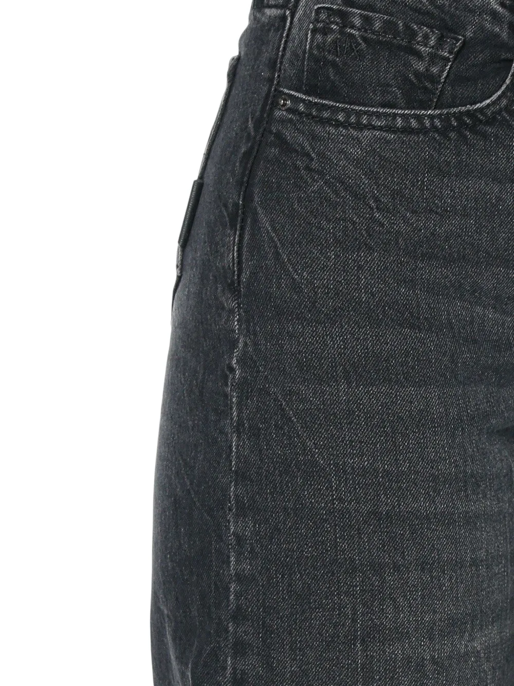 Armani Exchange five-pocket jeans Zwart