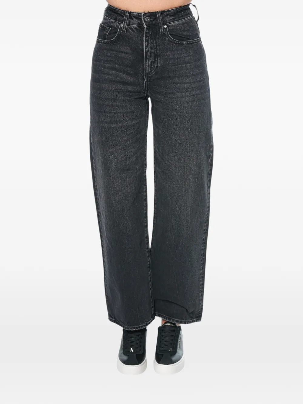 Armani Exchange five-pocket jeans - Nero