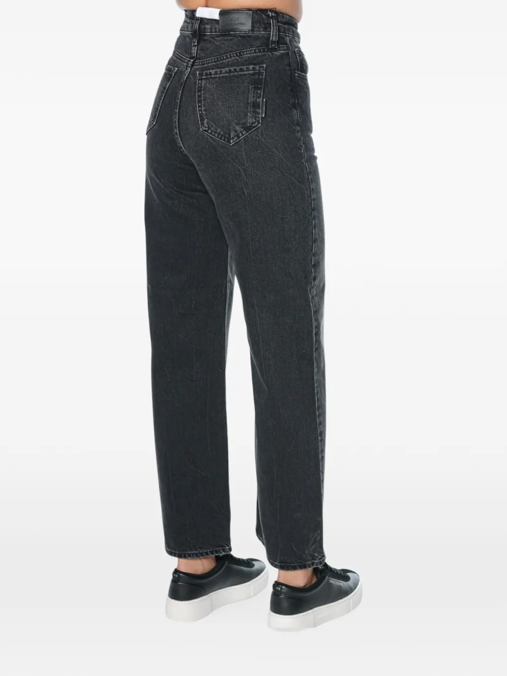 Armani Exchange five-pocket jeans Zwart