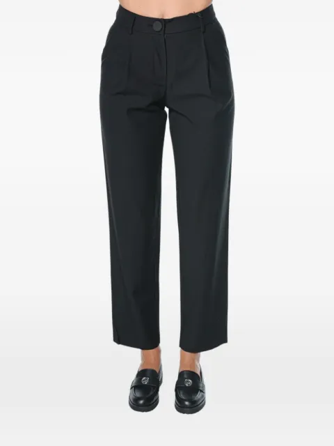 Armani Exchange pleated-detail trousers