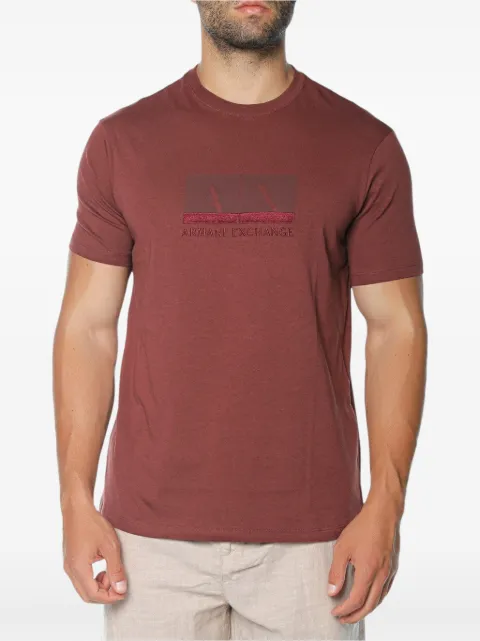 Armani Exchange logo-print T-shirt