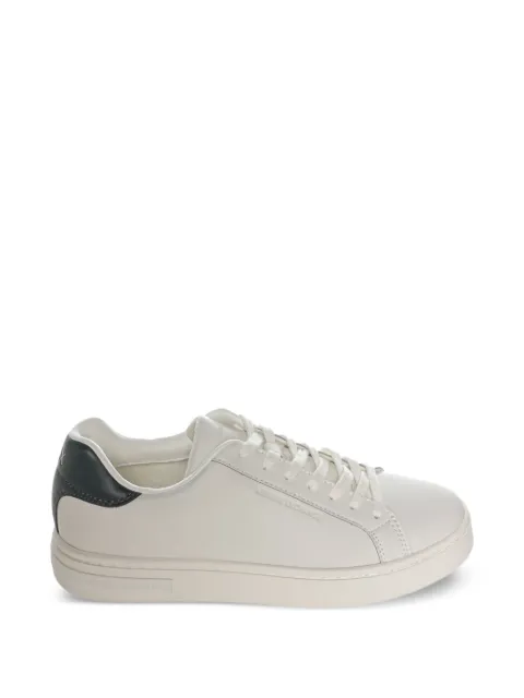 Armani Exchange logo-embossed low-top sneakers