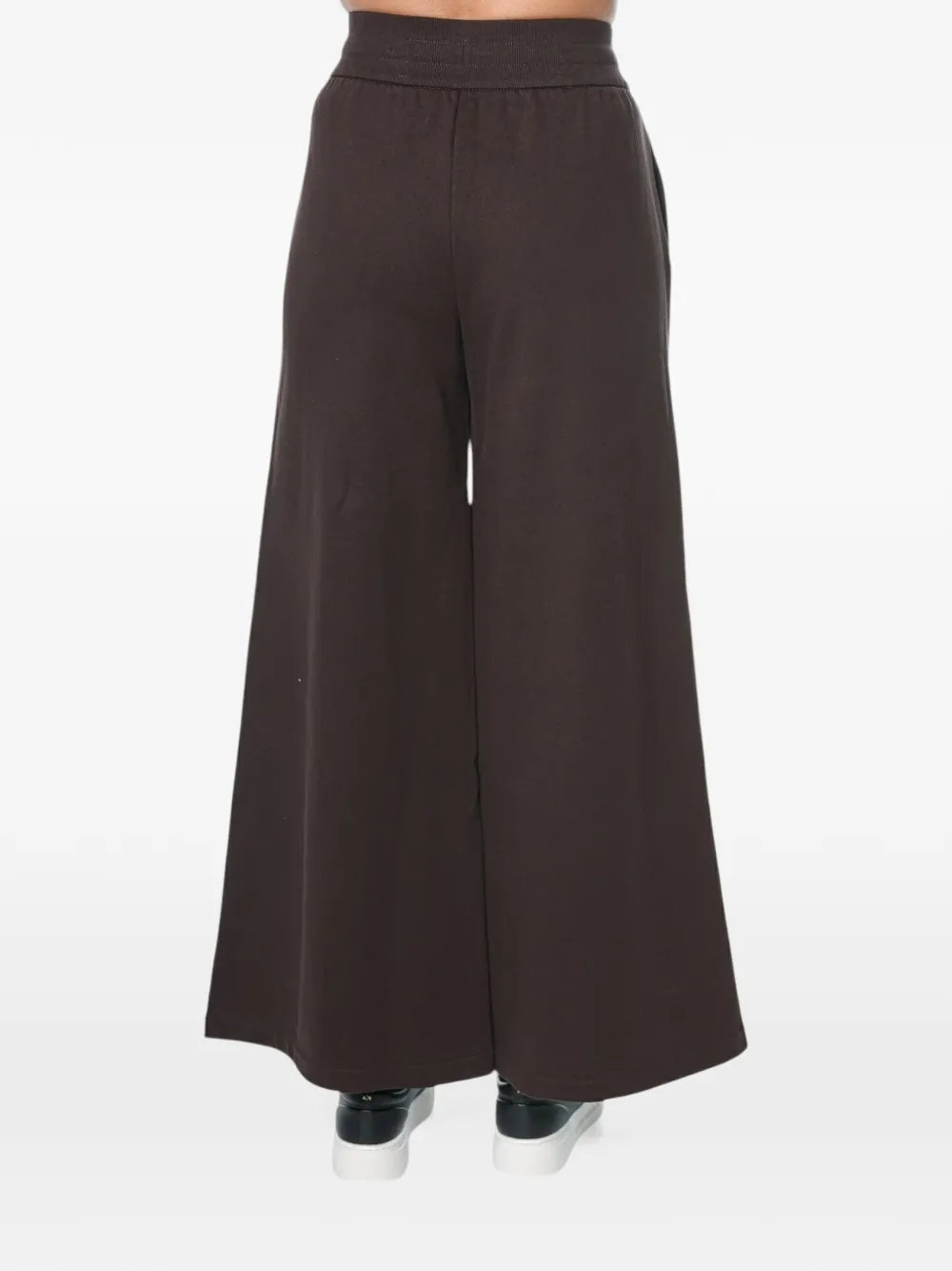 Armani Exchange logo-embroidered drawstring trousers Bruin
