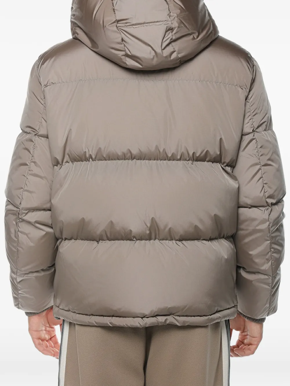 Armani Exchange hooded quilted jacket Bruin