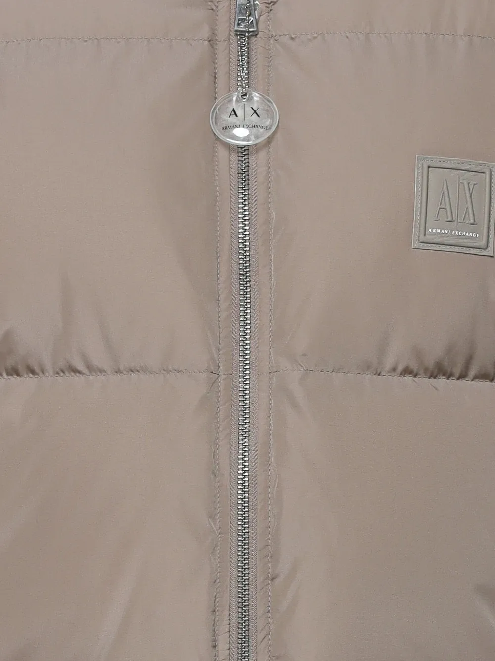 Armani Exchange hooded quilted jacket Bruin
