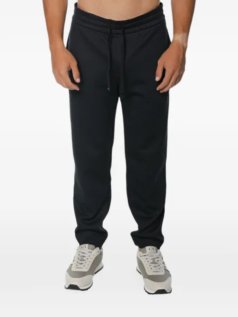 Armani Exchange ribbed-knit track pants