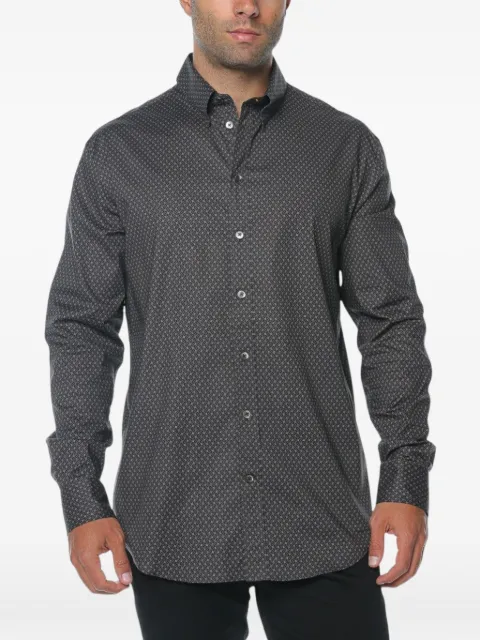 Emporio Armani geometric-print shirt