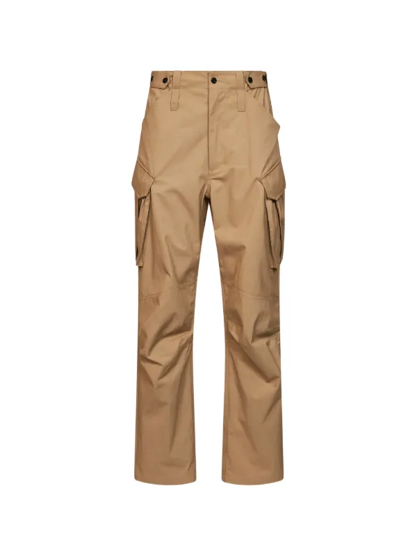 Co Tapered-leg Cargo Pants in Brown