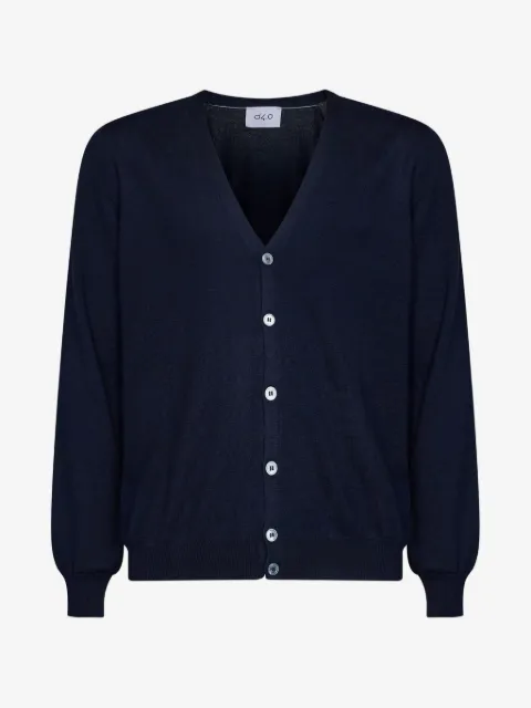 D4.0 V-neck button-up cardigan
