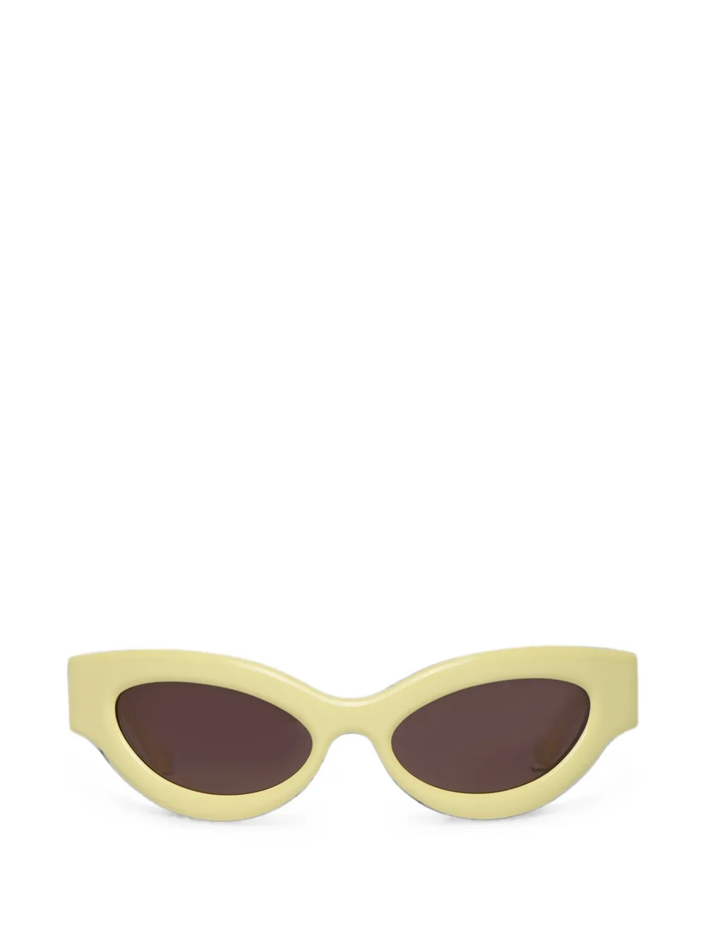 Nanushka Trysta cat-eye sunglasses - Giallo