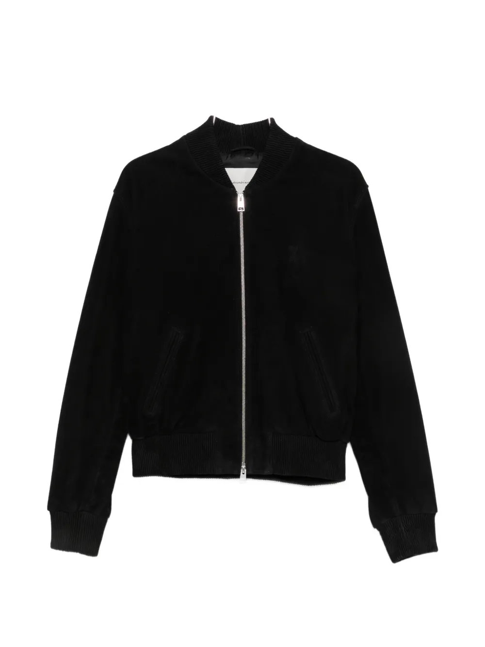 AMI Paris zip-up bomber jacket - Schwarz
