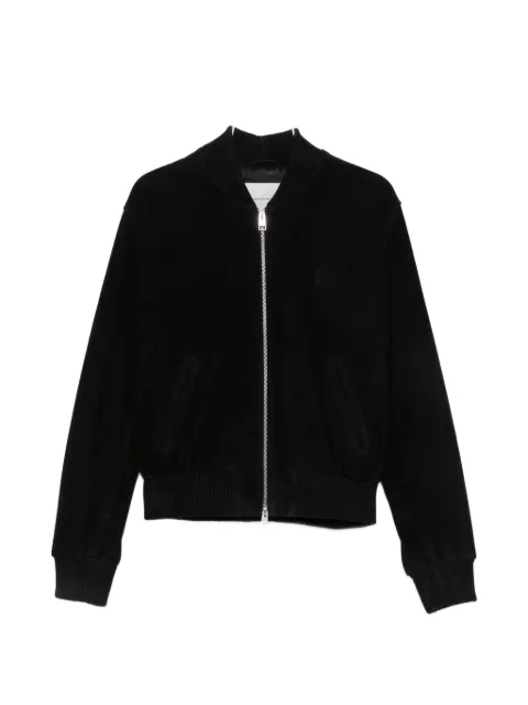 AMI Paris zip-up bomber jacket