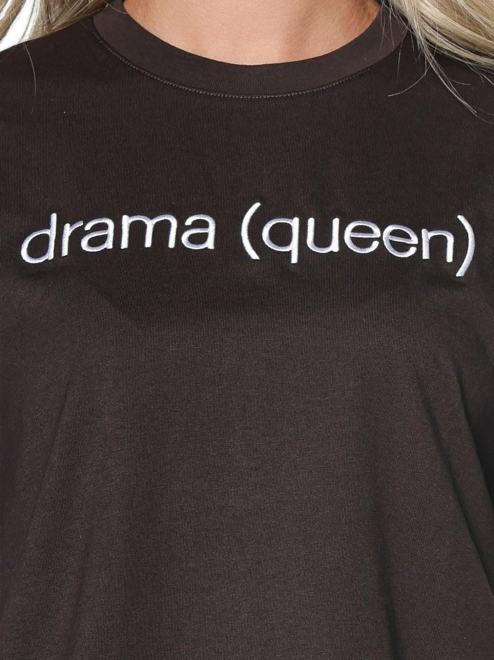 Armani Exchange slogan-print T-shirt Bruin