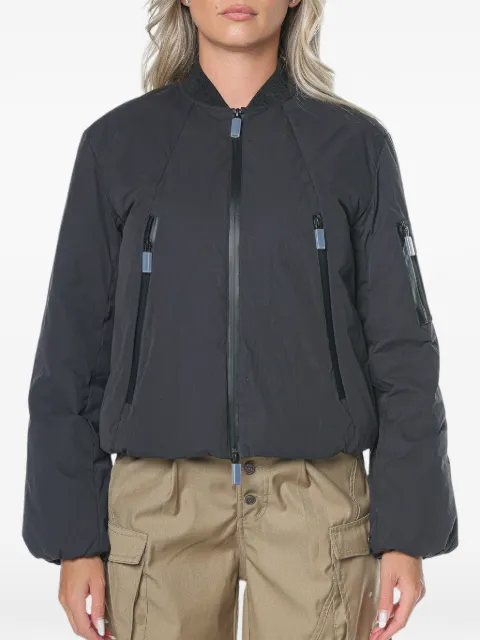 Armani Exchange logo-print blouson jacket