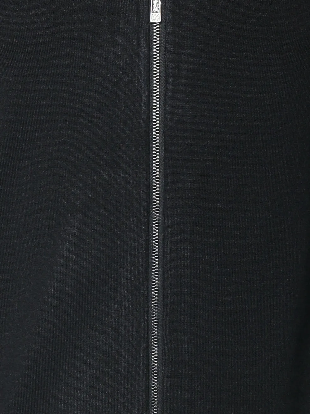 Armani Exchange zip-up cardigan Blauw