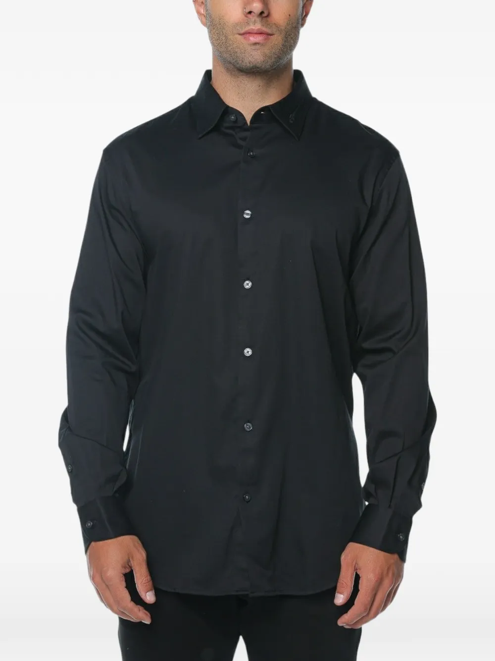 Emporio Armani long-sleeve shirt - Nero