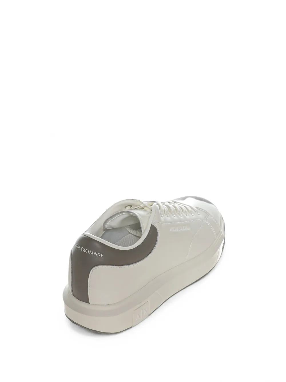 Armani Exchange logo-embossed low-top sneakers Wit