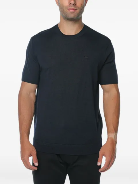 Emporio Armani Travel Essential smooth wool sweater