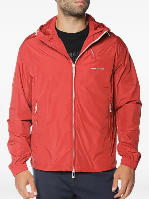 Armani Exchange hooded blouson jacket