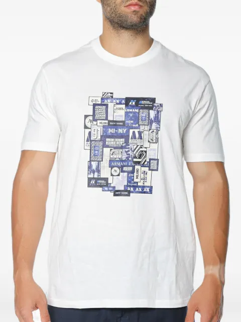 Armani Exchange graphic-print T-shirt
