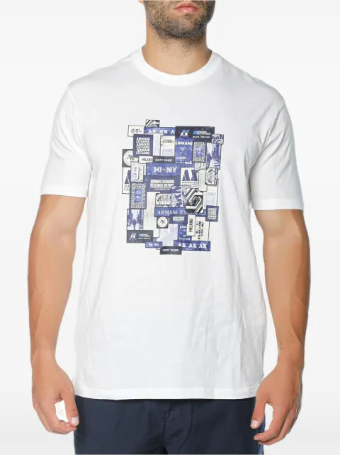 Armani Exchange graphic-print T-shirt