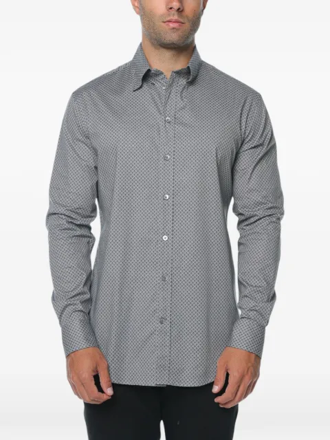 Emporio Armani geometric-print shirt