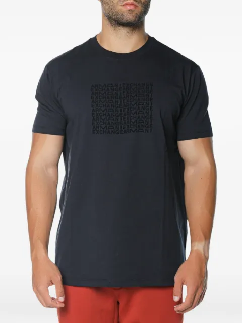Armani Exchange logo-print T-shirt