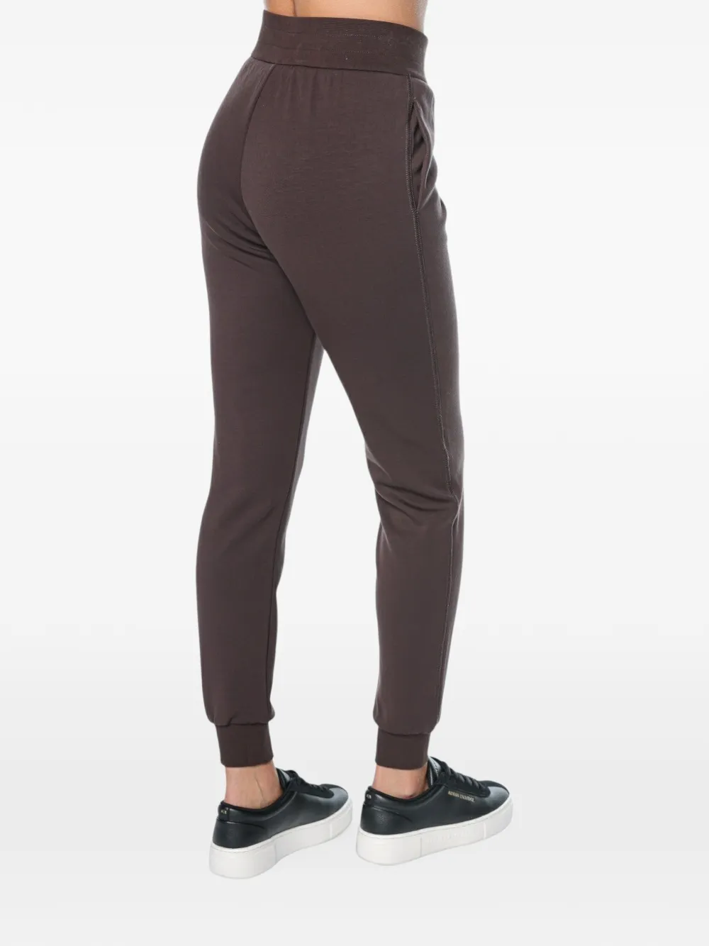 Armani Exchange sequin-logo track pants Bruin