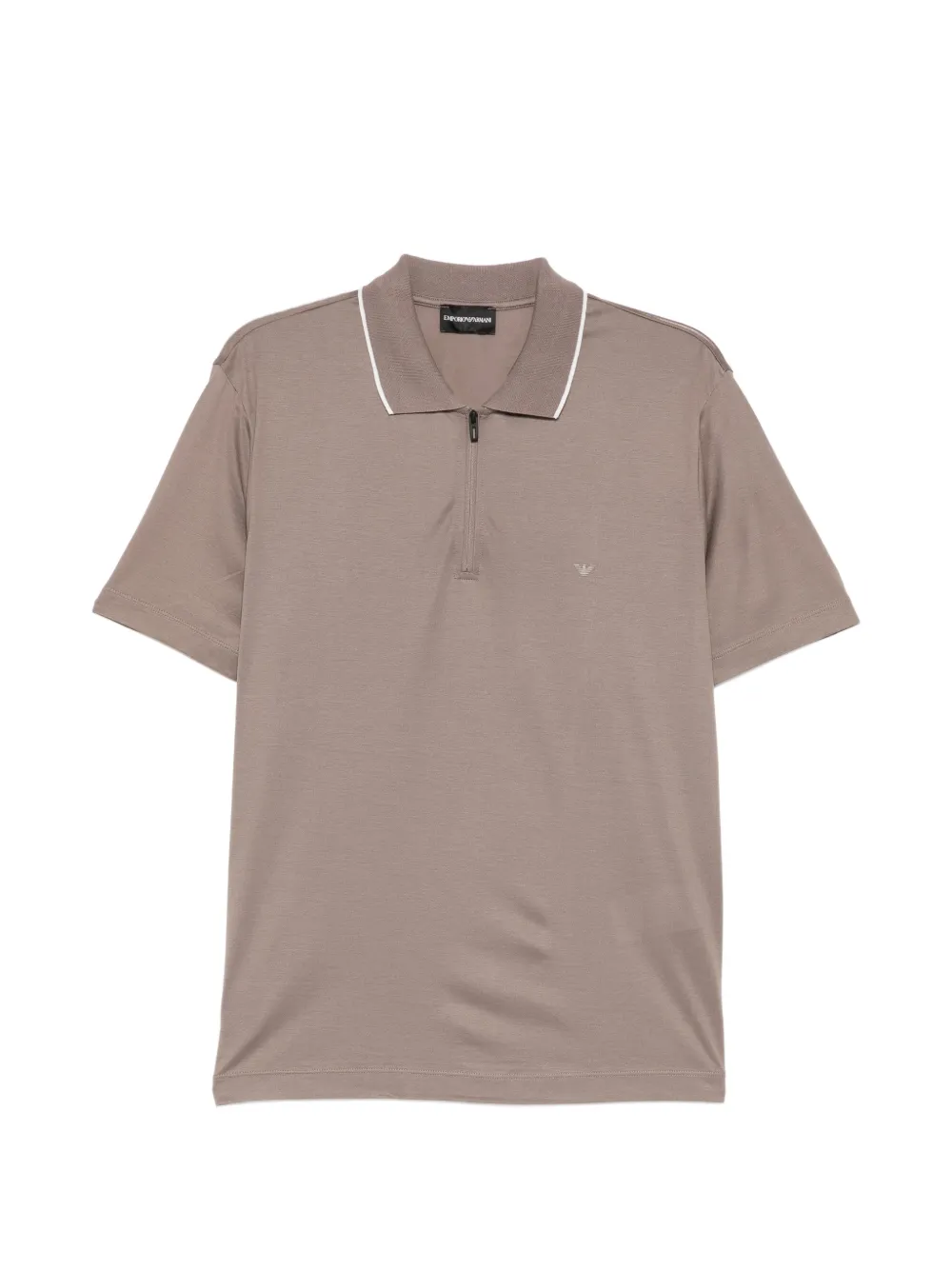 Emporio Armani logo-patch polo shirt