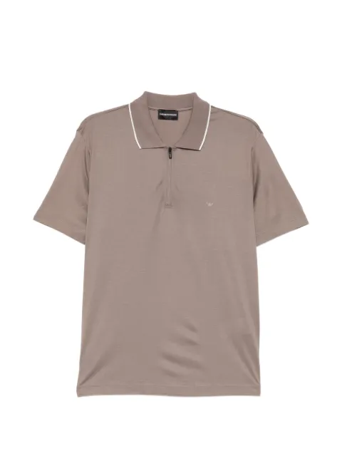 Emporio Armani playera tipo polo con parche del logo