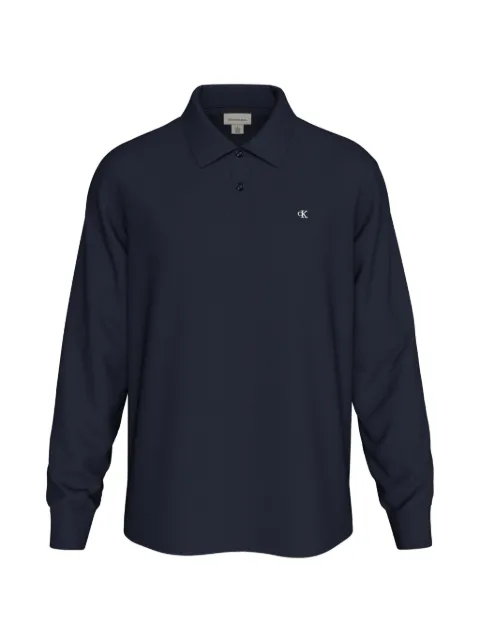 Calvin Klein long-sleeve polo shirt