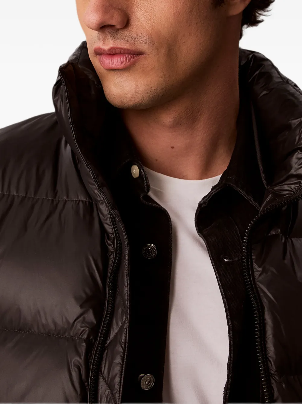 Calvin Klein Bodywarmer met logoprint Zwart