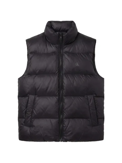 Calvin Klein quilted logo-print gilet